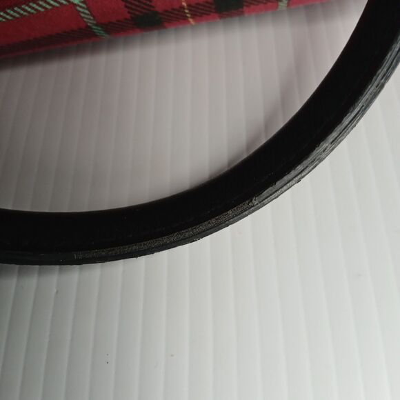 Victoria's Secret Tote Bag Limited Edition 2020 Red Plaid 18 x 12" Cotton - Picture 9 of 10